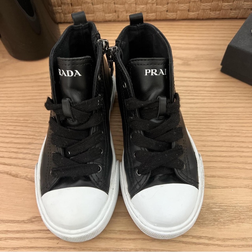 Prada High Top Kids Sneakers Size 29 11.5